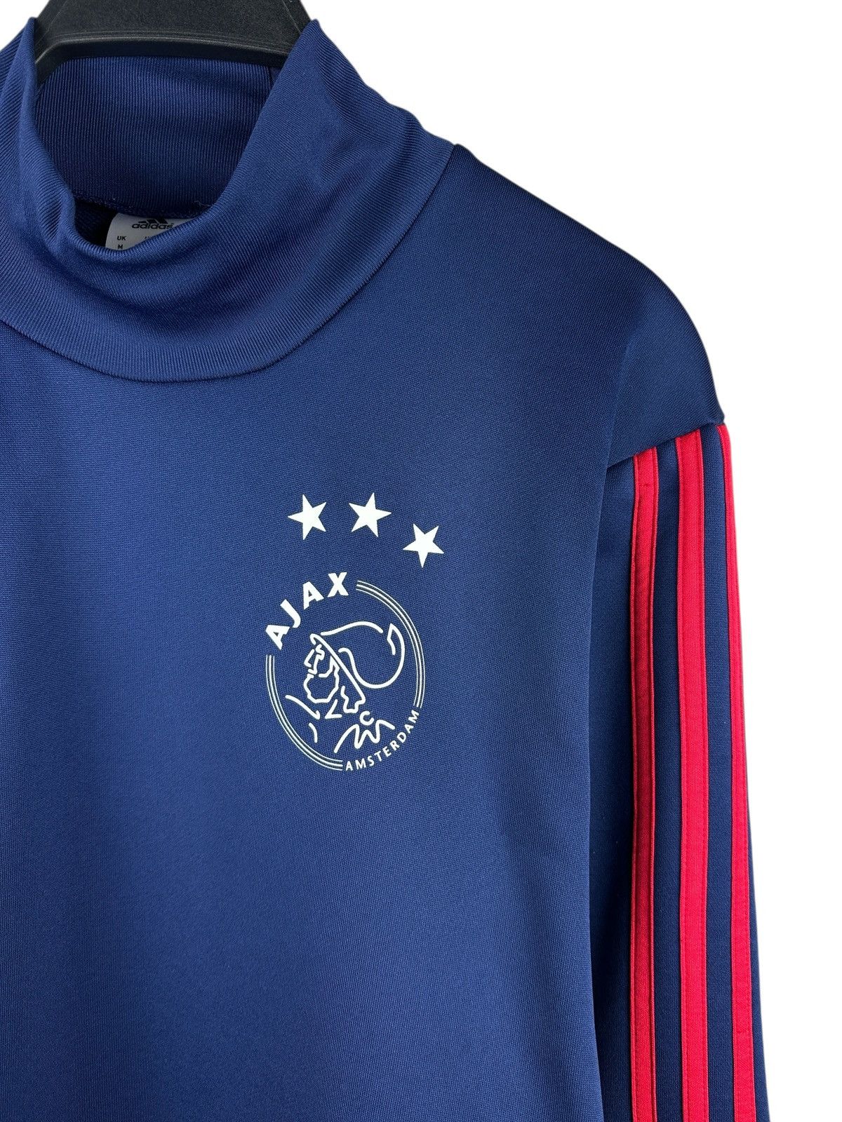 Adidas × Vintage Ajax Amsterdam Adidas Football Soccer Training Sweatshirt Size US M / EU 48-50 / 2 - 3 Thumbnail
