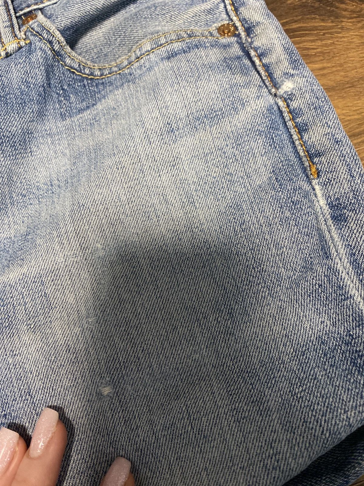 Levi's Levis 504 Vintage Distressed Denim Pants Jeans Size US 30 / EU 46 - 10 Thumbnail