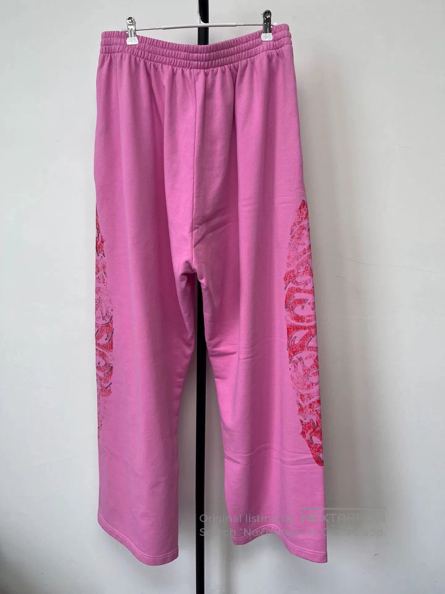 Balenciaga Balenciaga Logo Print Casual Pants. Size US 29 - 2 Thumbnail