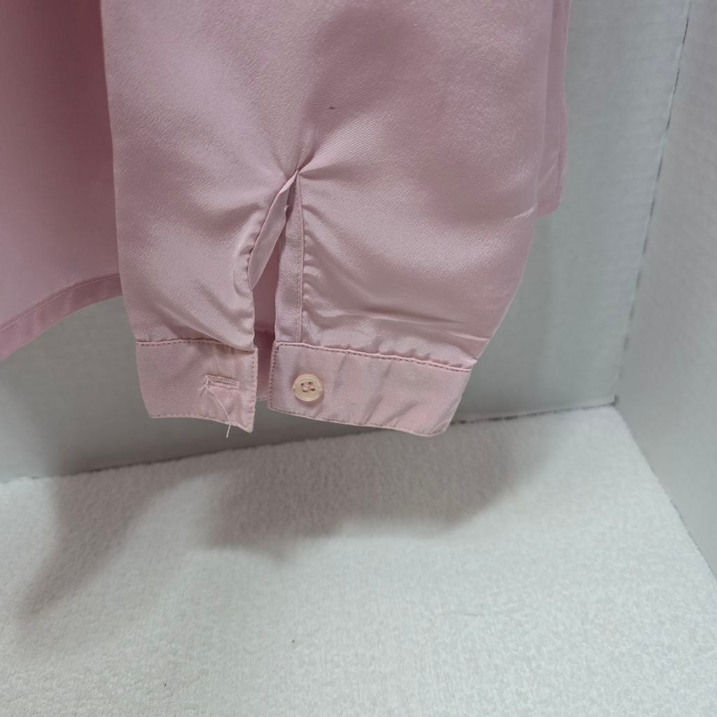 United Colors Of Benetton Women's Units Pink Blouse with Embroidery - Size 16 Size XXL / US 16-18 / IT 52-54 - 3 Thumbnail