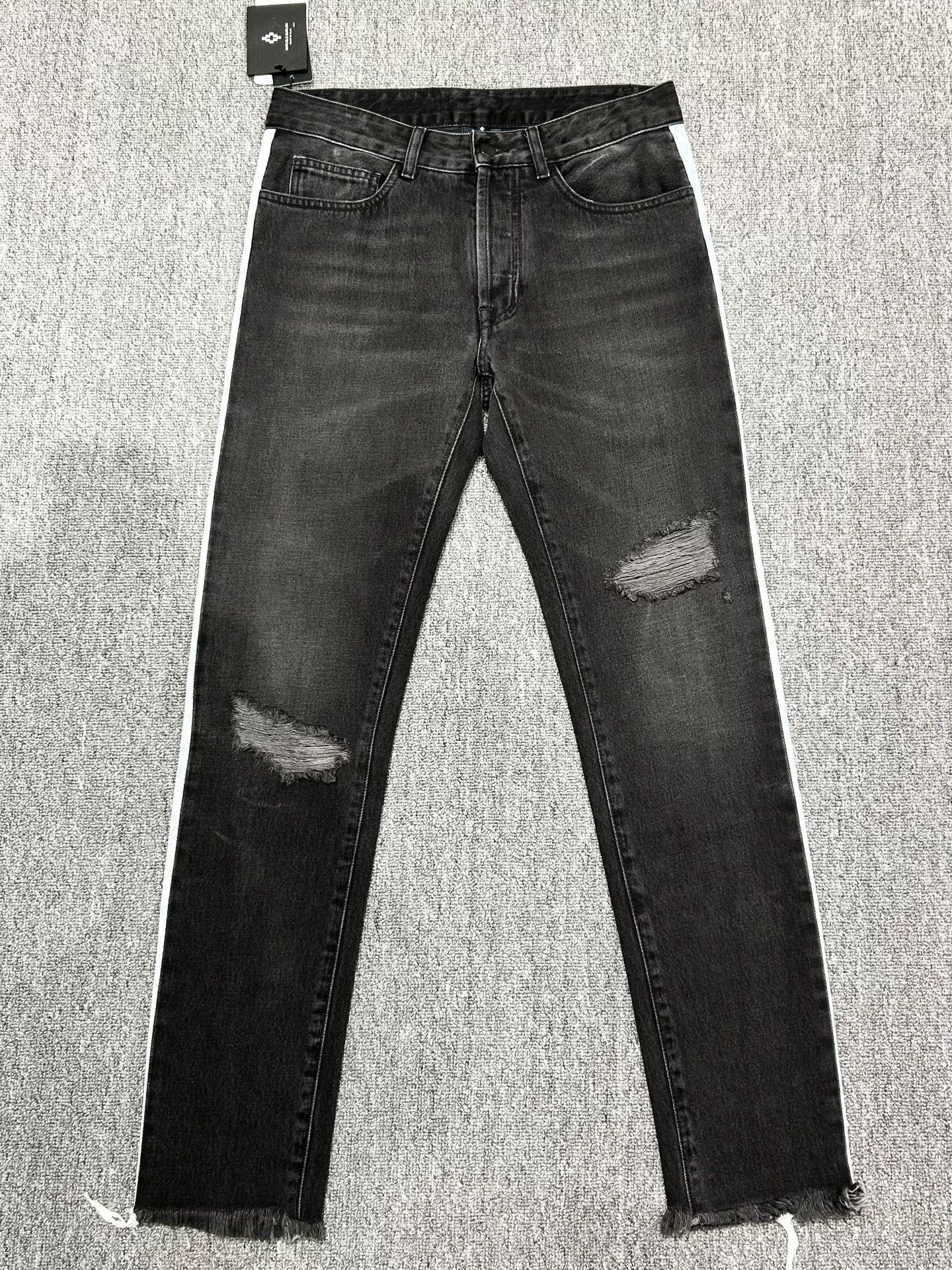 Marcelo Burlon MARCELO BURLON Men's Denim Pants Size US 30 / EU 46 - 1 Thumbnail