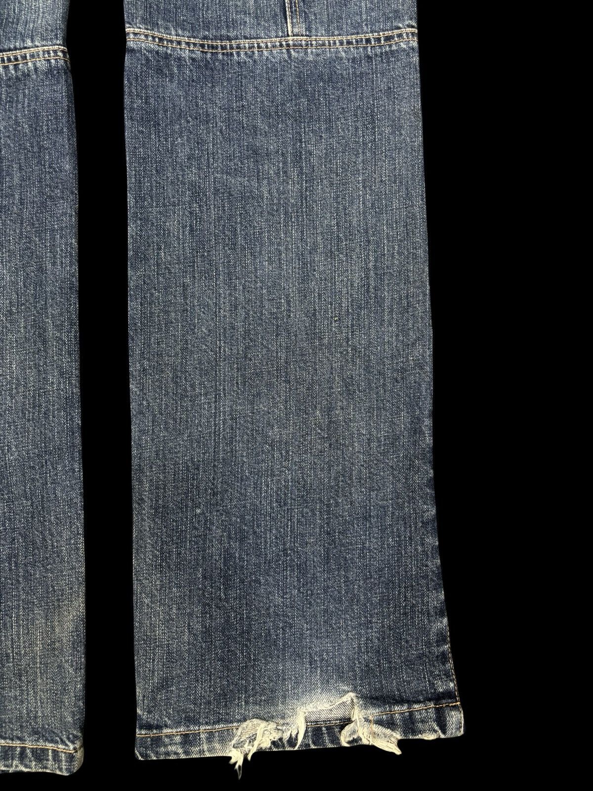 Japanese Brand PPFM Japan Custom Performance Two Tones Cargo Biker Denim Size US 33 - 15 Thumbnail