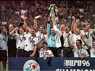 Adidas Adidas Germany Euro 1996 Jersey T-Shirt Vintage Rare XXL Size US XXL / EU 58 / 5 - 11 Thumbnail