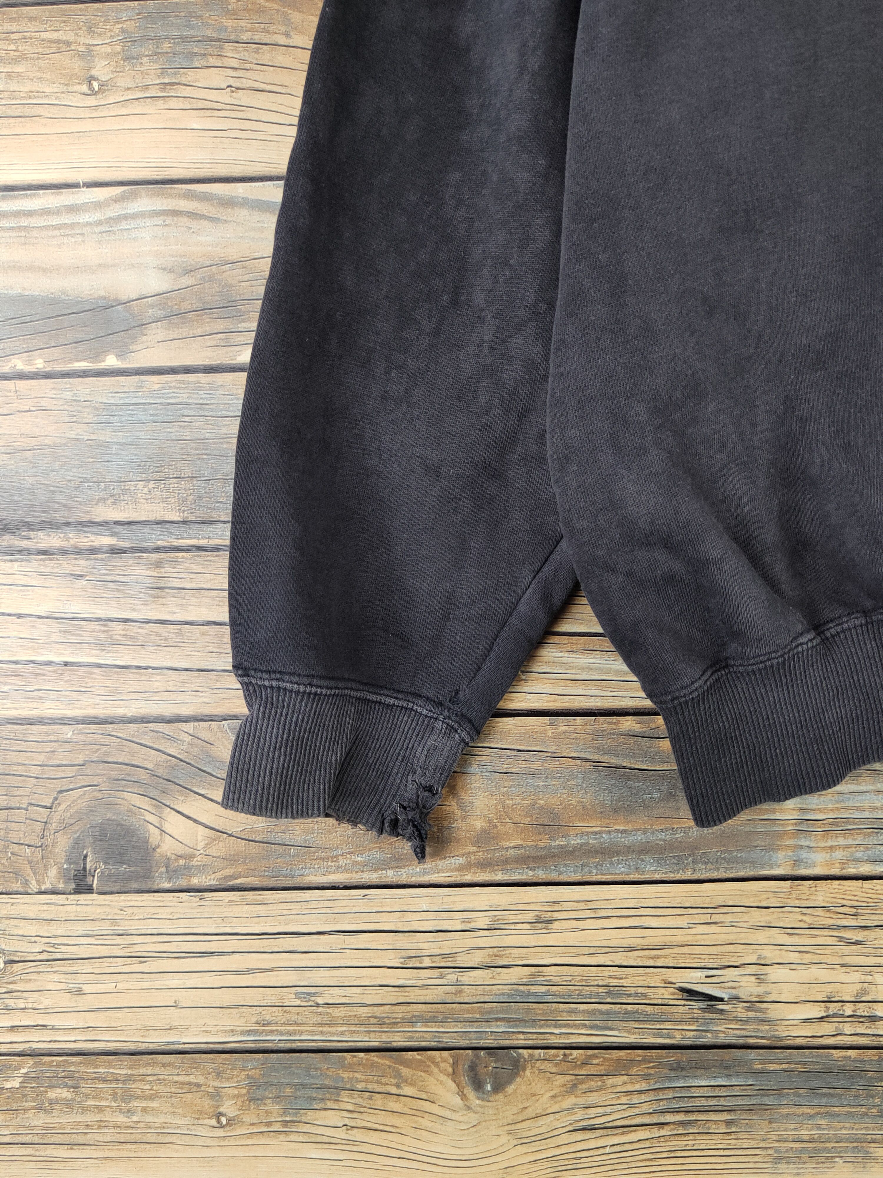 Converse × Vintage DL Converse vintage Black Faded Sweatshirts #435 Size US L / EU 52-54 / 3 - 4 Thumbnail