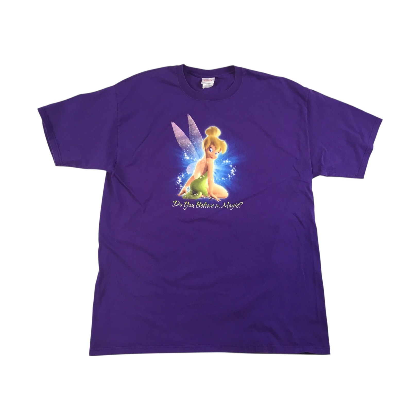 Disney Disney T-Shirt Purple Tinkerbell Believe Magic 2XL Sparkle Size XXL / US 16-18 / IT 52-54 - 3 Thumbnail