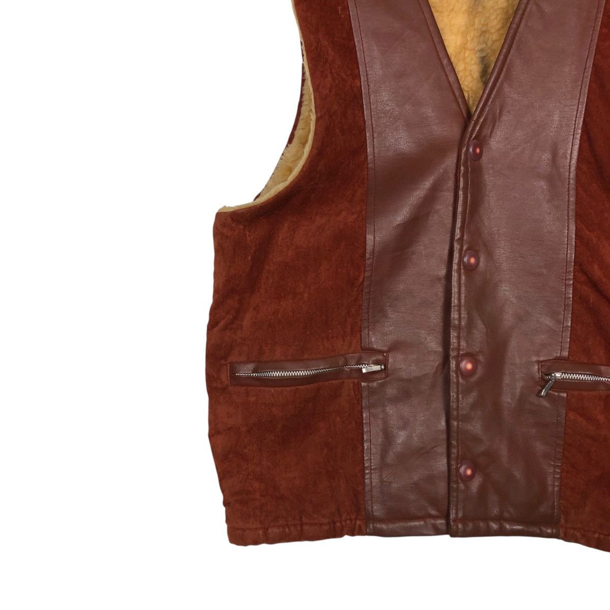 Japanese Brand 📌Authentic Men's Style Tank Top Leather Biker Size US M / EU 48-50 / 2 - 5 Thumbnail