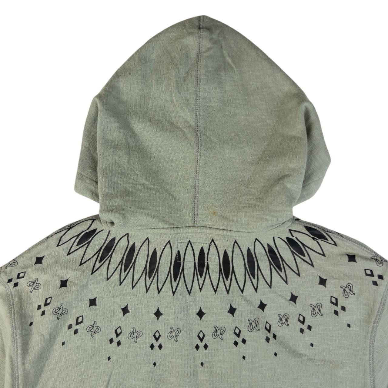 Stussy Vintage Stussy Pattern Zip Up Hoodie Size XL Size US XL / EU 56 / 4 - 3 Thumbnail