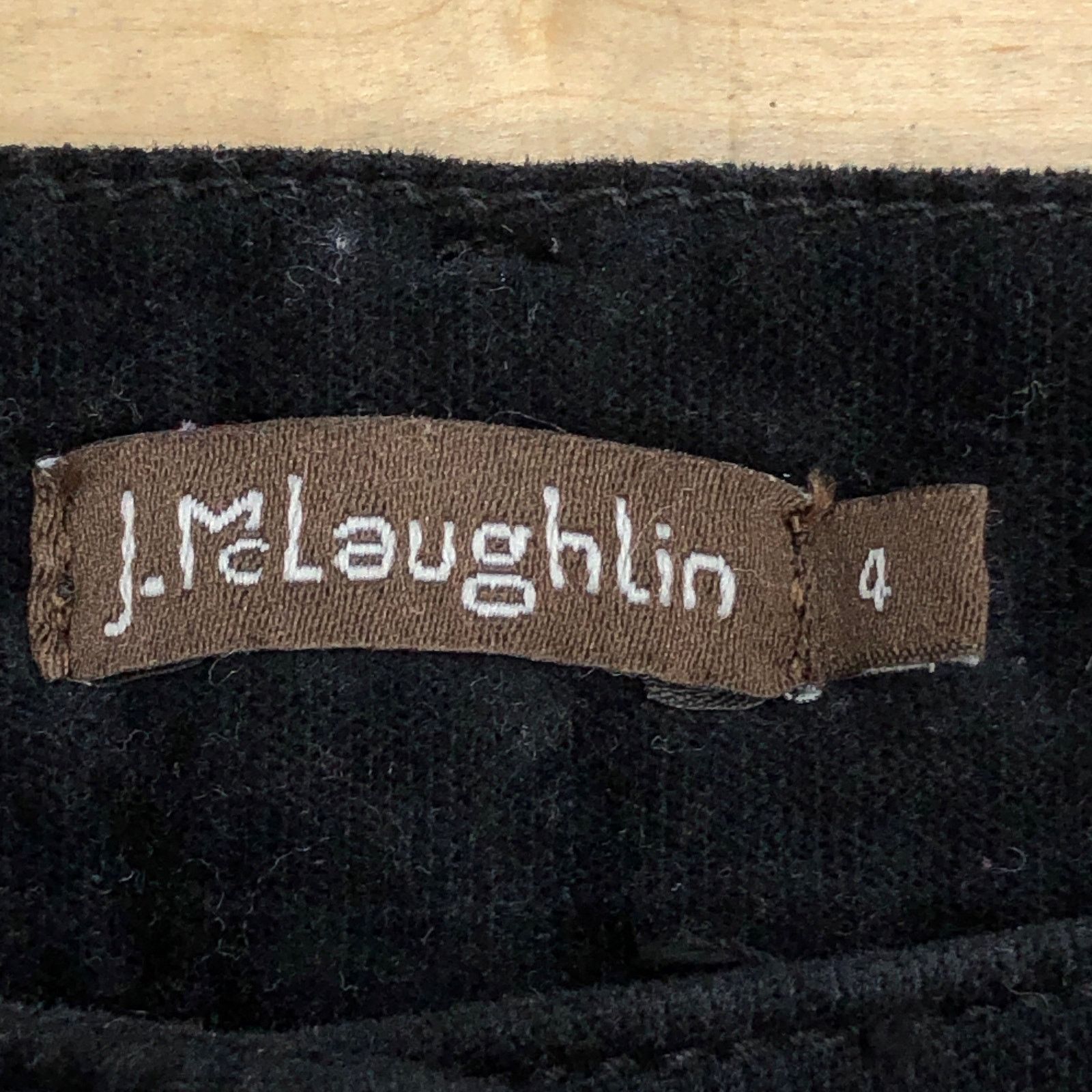 J.McLaughlin J McLaughlin Size 4 Jeans Velvet Velour Cigarette Stretch Size 27" / US 4 / IT 40 - 9 Thumbnail