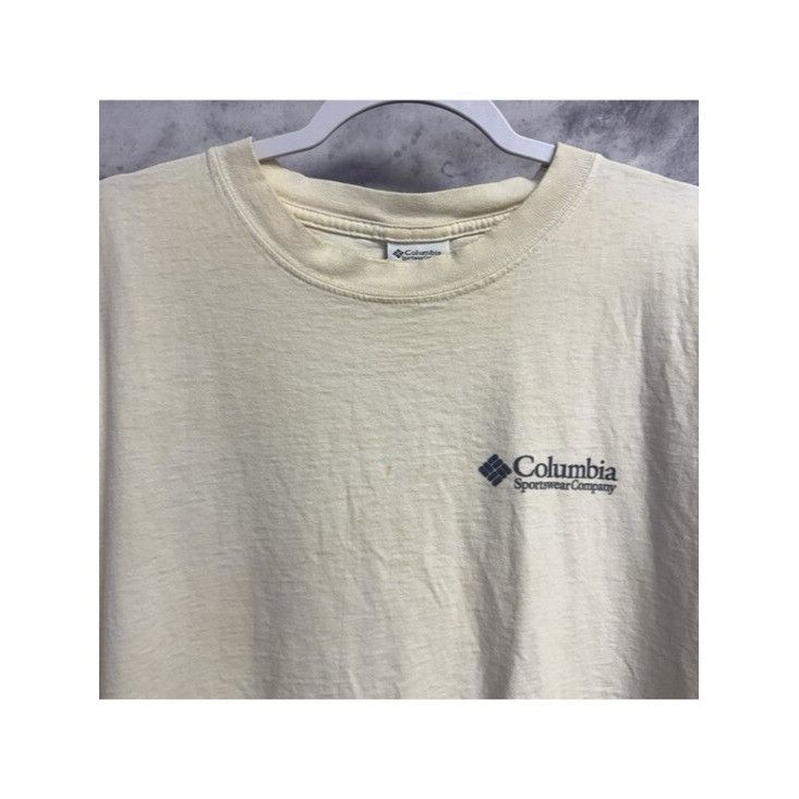 Columbia Vintage Columbia Sportswear Hunting T Shirt Mens 2XL White Size US XXL / EU 58 / 5 - 4 Thumbnail
