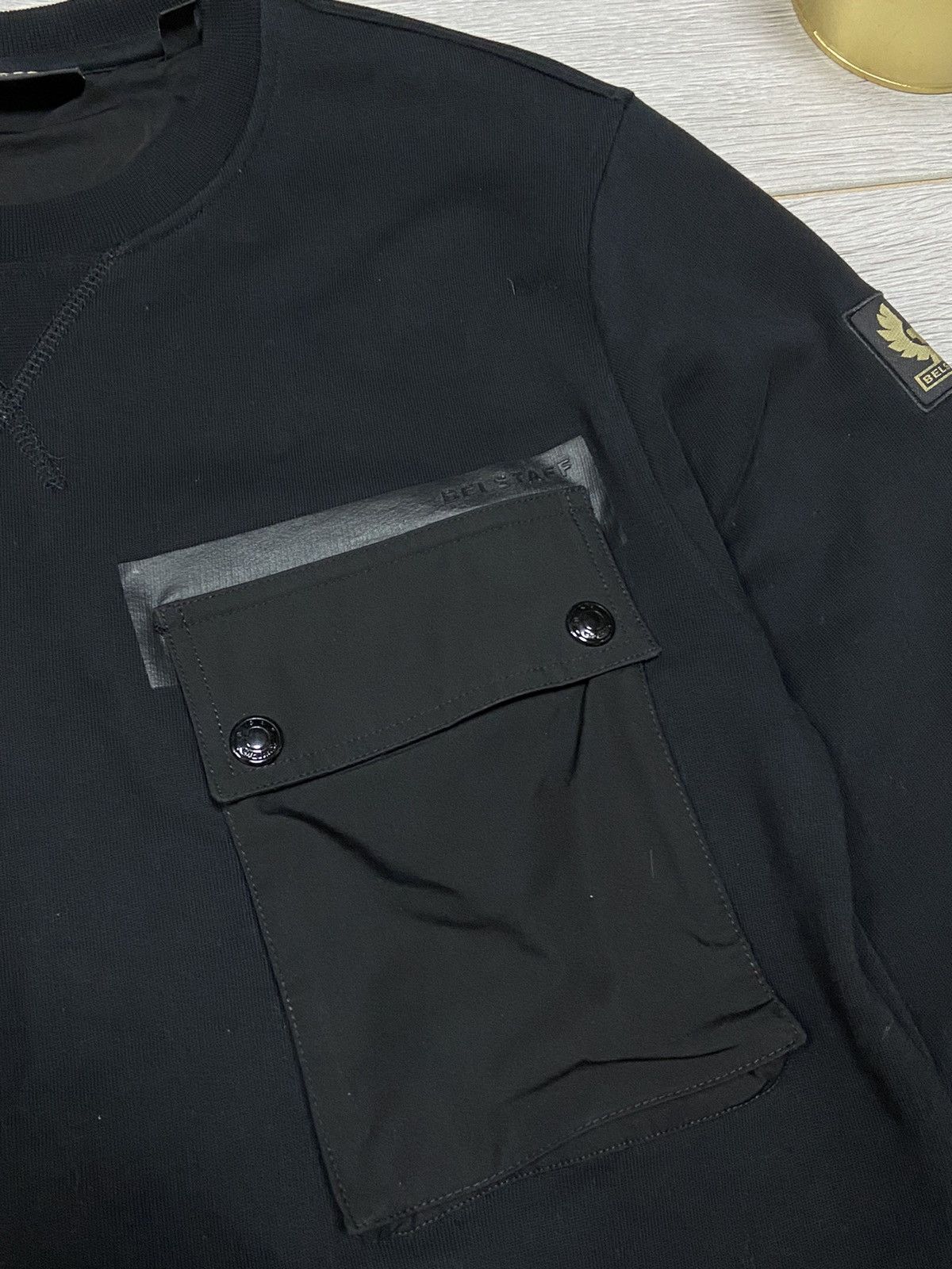 Belstaff Belstaff nylon pocket sweatshirt Size US S / EU 44-46 / 1 - 3 Thumbnail