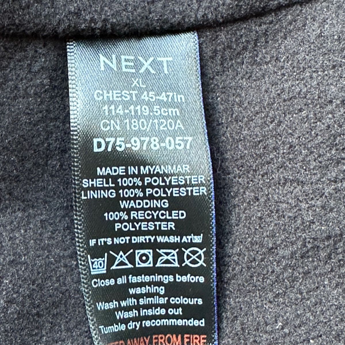 NEXT NEXT Men’s Khaki Puffer Jacket Hooded Padded Winter Coat XL Size US XL / EU 56 / 4 - 4 Thumbnail