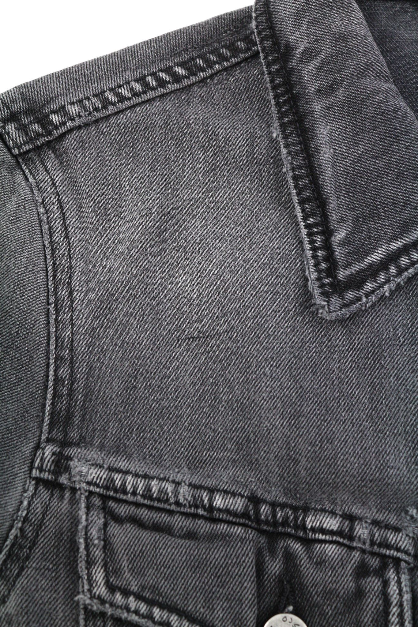 Nudie Jeans BILLY S Desolation Grey Polo Casual Mid Jacket 82464 Size US S / EU 44-46 / 1 - 8 Thumbnail
