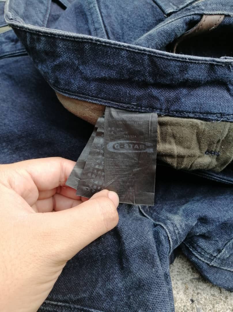 G-Star Gstar Raw Nice Design Denim Jeans Size US 34 / EU 50 - 4 Thumbnail