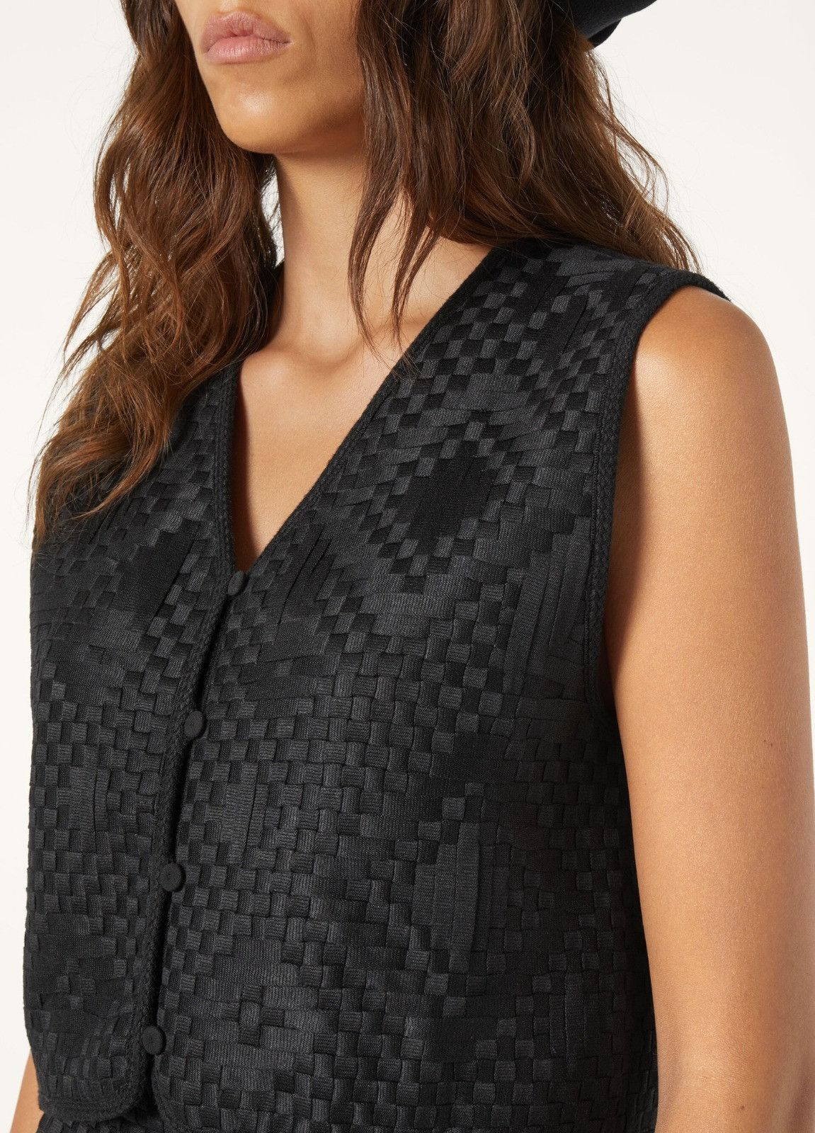 Loro Piana o1srvl11e0526 FAP3054 Blevio Vest in Black Size L / US 10 / IT 46 - 5 Thumbnail