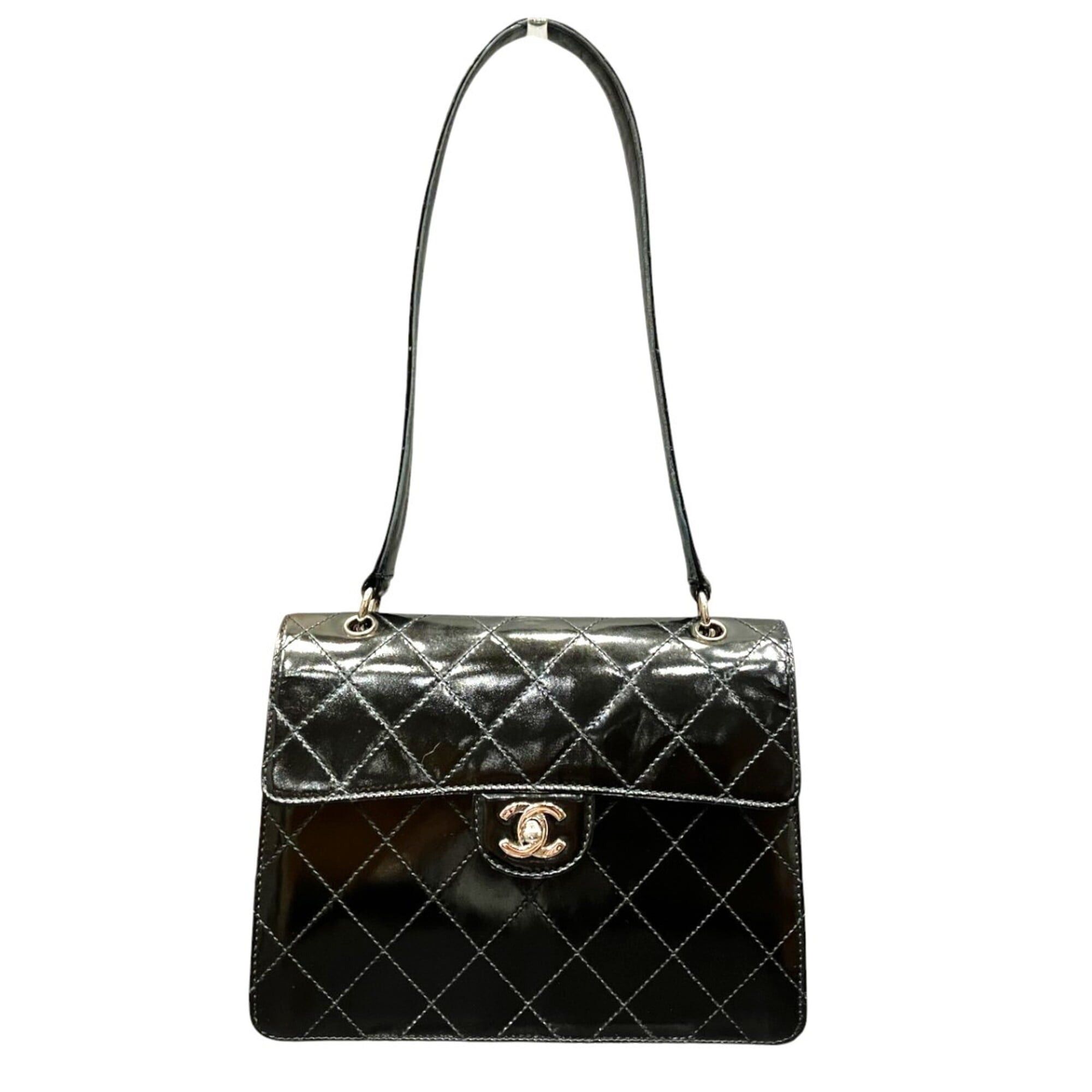 Chanel Chanel Shoulder Bag Patent Leather Size ONE SIZE - 1 Thumbnail