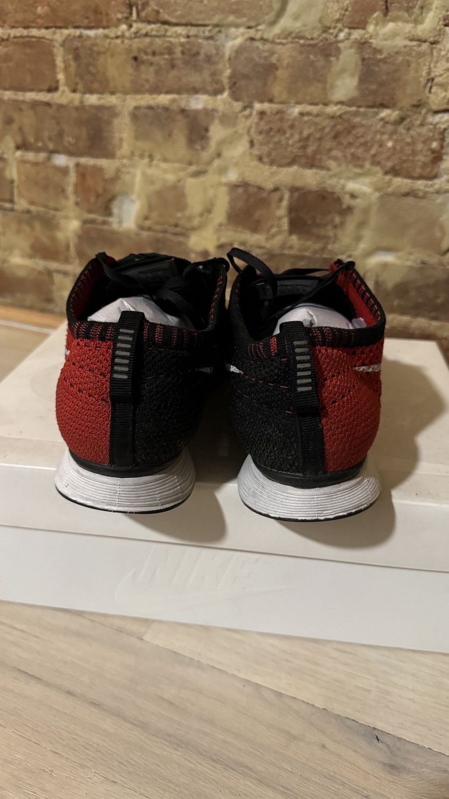 Nike Nike Flyknit Racer - University Red Size US 9.5 / EU 42-43 - 5 Thumbnail
