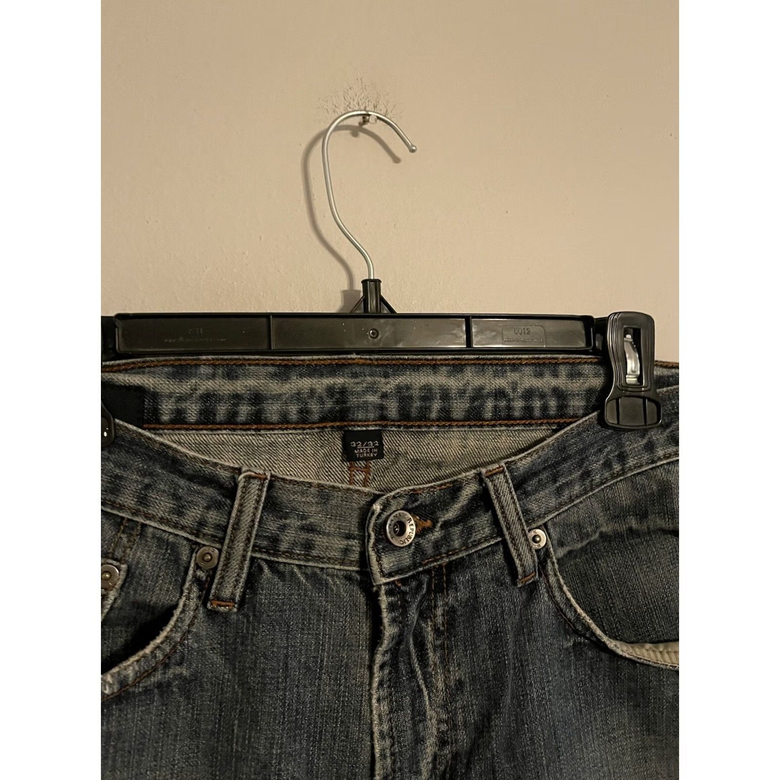 Banana Republic VINTAGE Banana Republic Jeans Bootcut Denim 32x32 Men's Blue Cotton Relaxed 2000s 2006 - Mens Size US 32 / EU 48 - 2 Thumbnail
