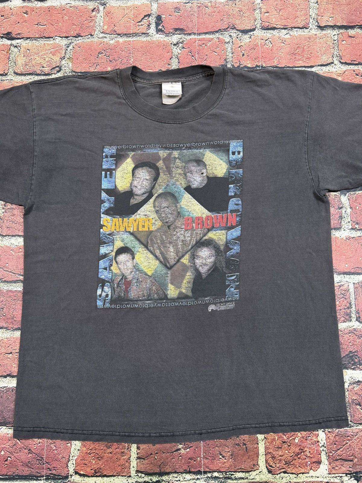 Band Tees Vintage Sawyer Brown Tee Faded Country Band 2001 Distressed Size US XL / EU 56 / 4 - 3 Thumbnail
