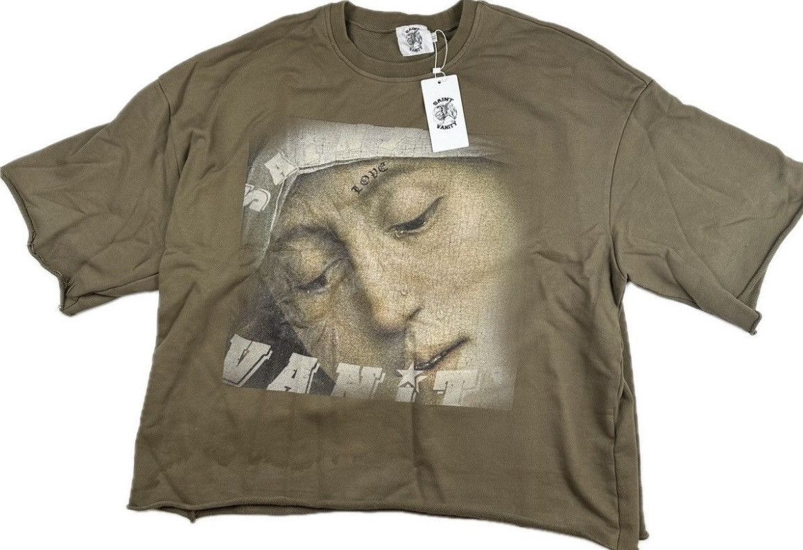 Saint Vanity Saint vanity cropped tee Size US XL / EU 56 / 4 - 1 Thumbnail