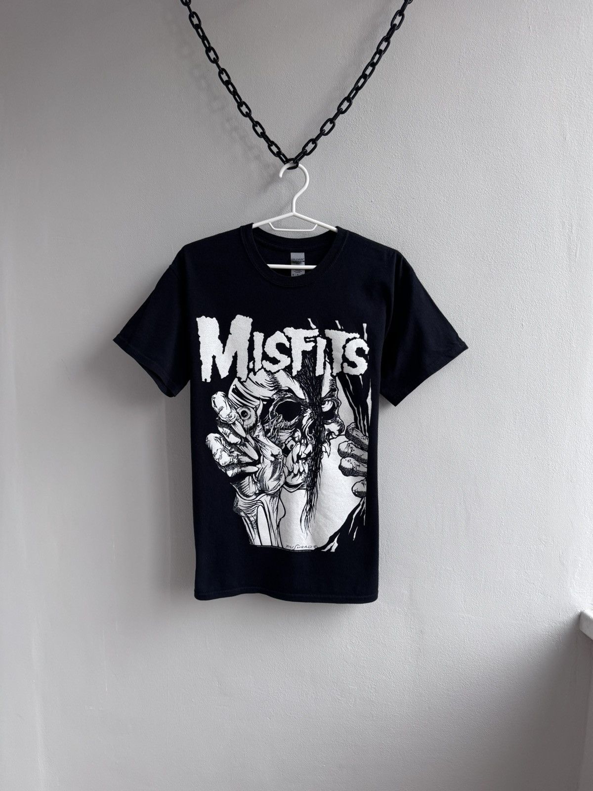 Gildan Misfits Pushead Skull Kill Tonight T Shirt Tee Punk Rock Size US M / EU 48-50 / 2 - 1 Thumbnail