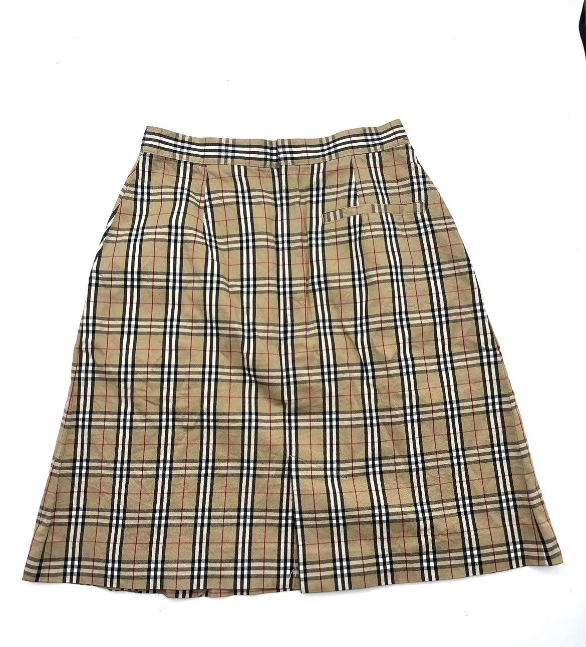 image of Authentic Burberry Golf Skirt in Brown, Women's (Size 22)