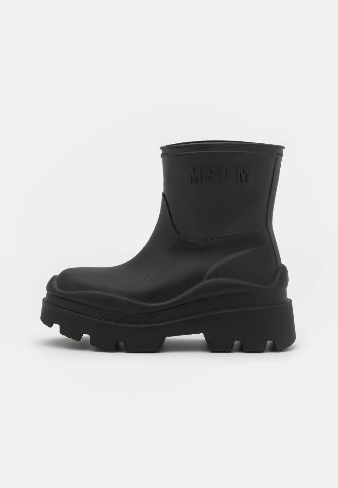 MSGM !DS! SS23 MSGM Scarpa Black Rubber Boots Size US 11 / EU 44 - 1 Thumbnail