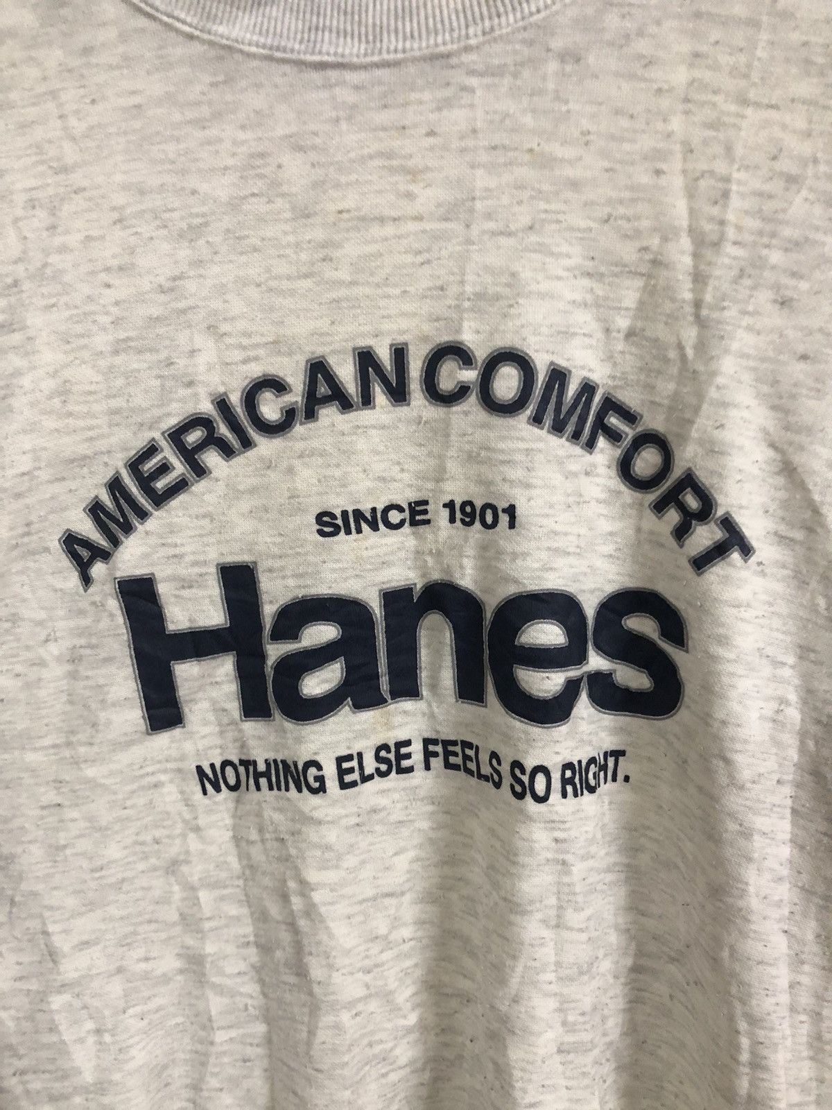 Hanes × Vintage Vintage Y2K Hanes Sweatshirt Size US L / EU 52-54 / 3 - 3 Thumbnail