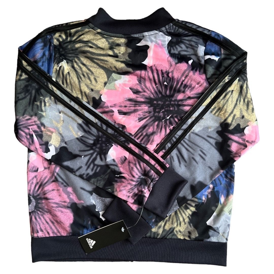 Adidas Adidas Multicolor Long Sleeve Tricot Jacket, Girls L(14) Size L / US 10 / IT 46 - 4 Thumbnail