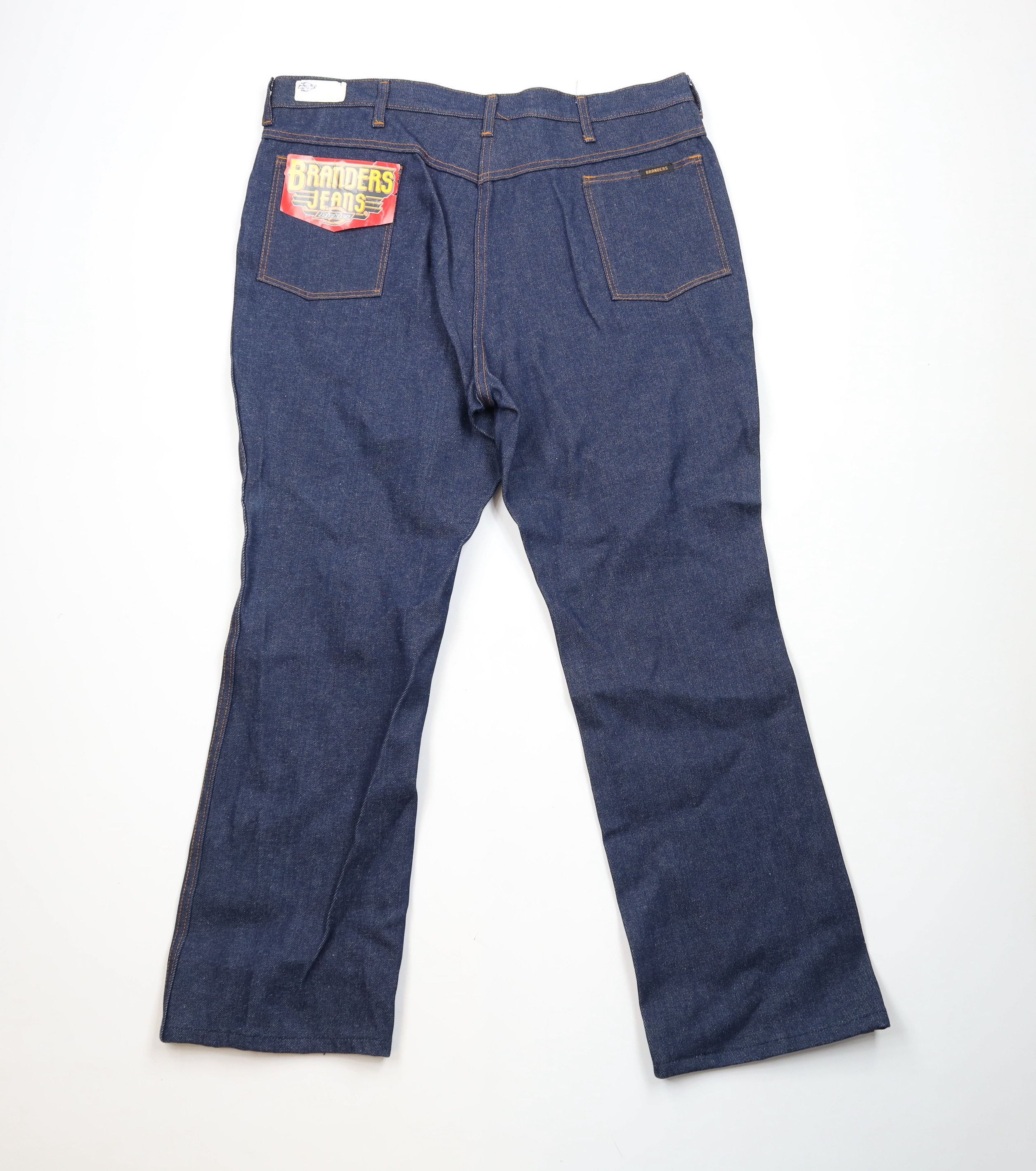 Dickies Deadstock Vintage 70s Dickies Branders Denim Jeans Indigo Size US 42 / EU 58 - 8 Thumbnail