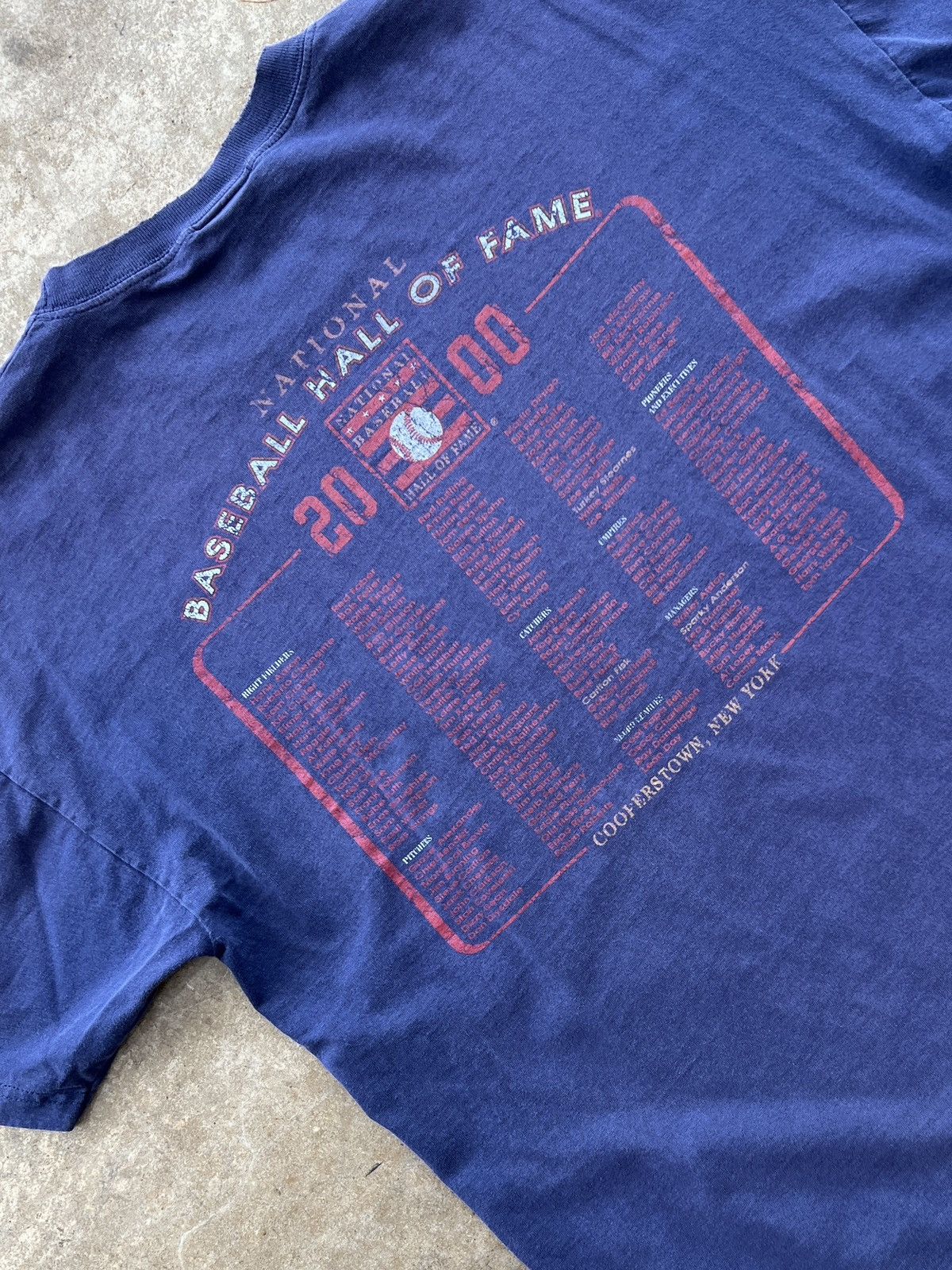 MLB Vintage 2000 National Baseball Hall of Fame Tee Large Size US L / EU 52-54 / 3 - 4 Thumbnail
