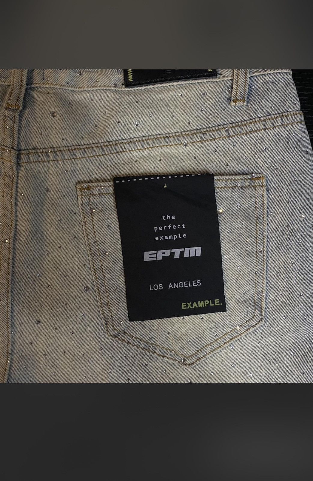 EPTM. EPTM Rhinestone Jorts Size US 34 / EU 50 - 3 Thumbnail