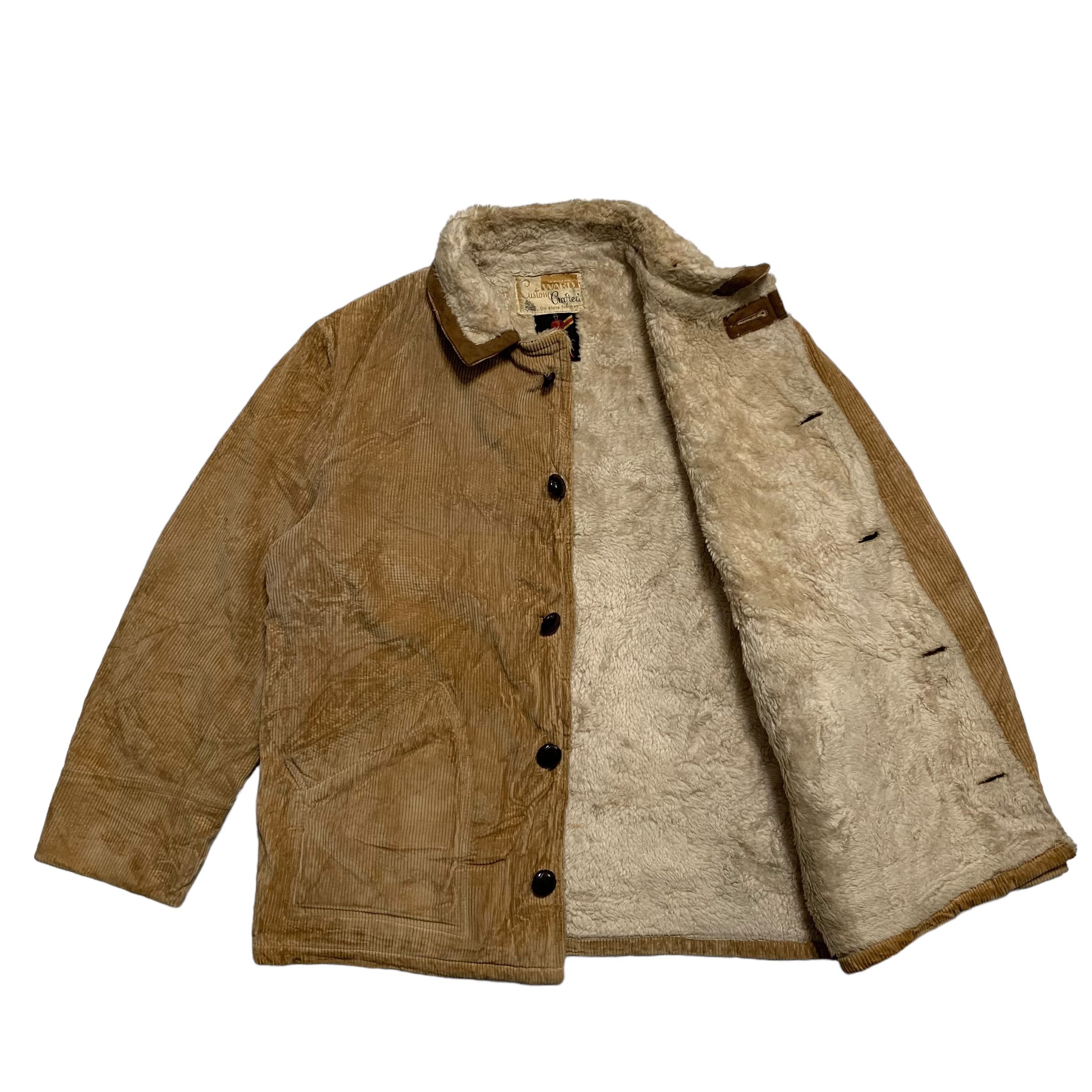 Original Montgomery Vintage 70s Montgomery Ward Corduroy Jacket Size US L / EU 52-54 / 3 - 4 Thumbnail