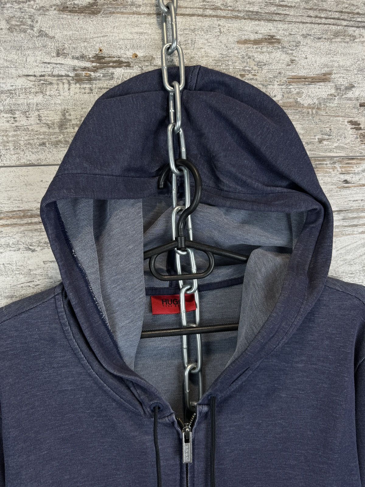 Hugo Boss Mens Hugo Boss zip hoodie Size US M / EU 48-50 / 2 - 7 Thumbnail