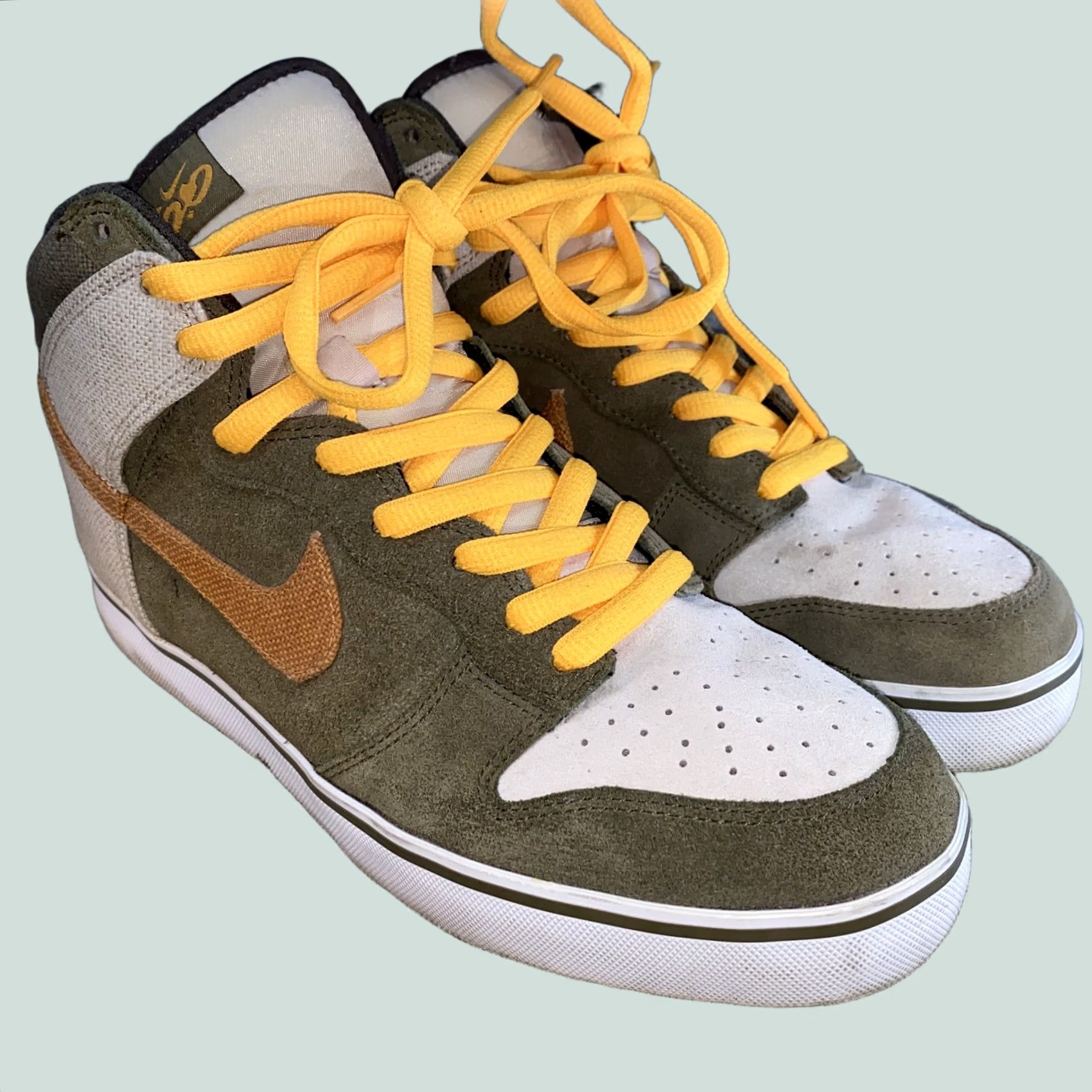 Nike Nike Dunk SE High Iguana Bronze Sneaker Mens 10/10.5 Multicolor High Top Nike Dunk se high Iguana Bronze Size US 9 / EU 42 - 1 Thumbnail