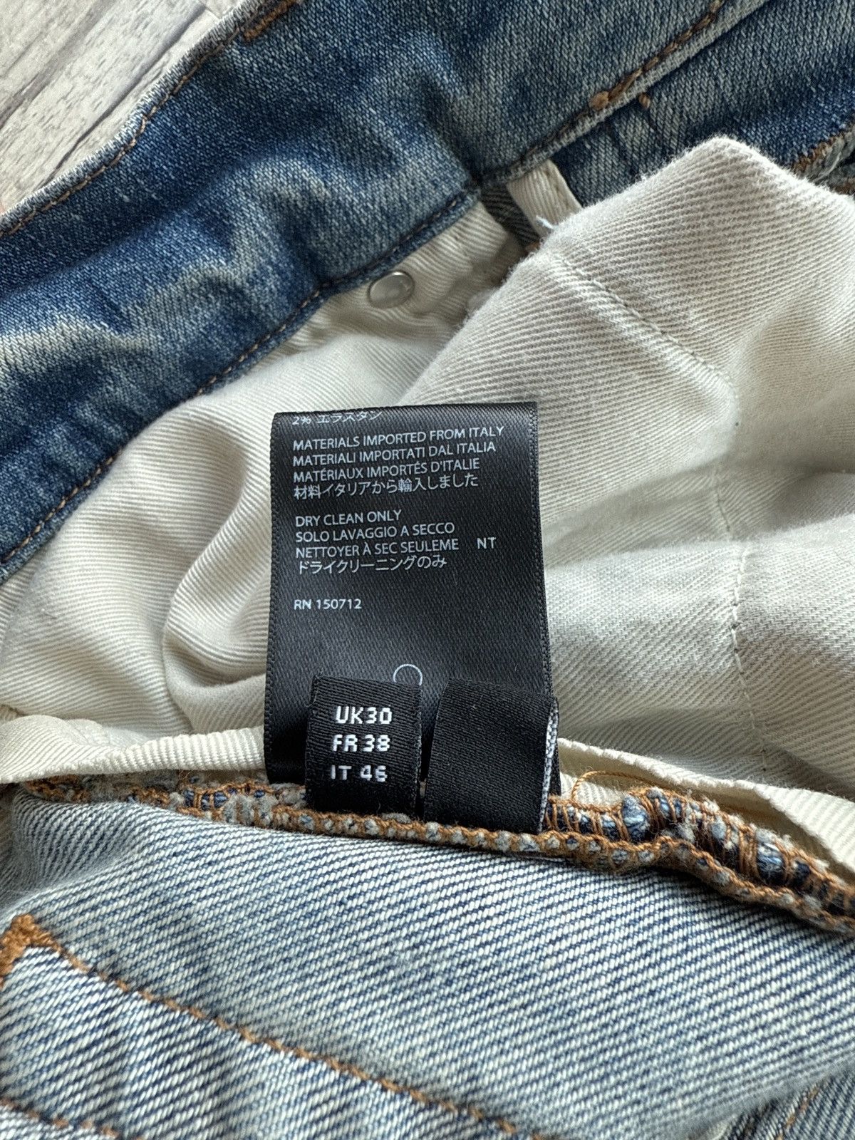 Amiri Amiri MX1 Multi-Color Bandana Jeans–Size 30–Light Wash Size US 30 / EU 46 - 4 Thumbnail