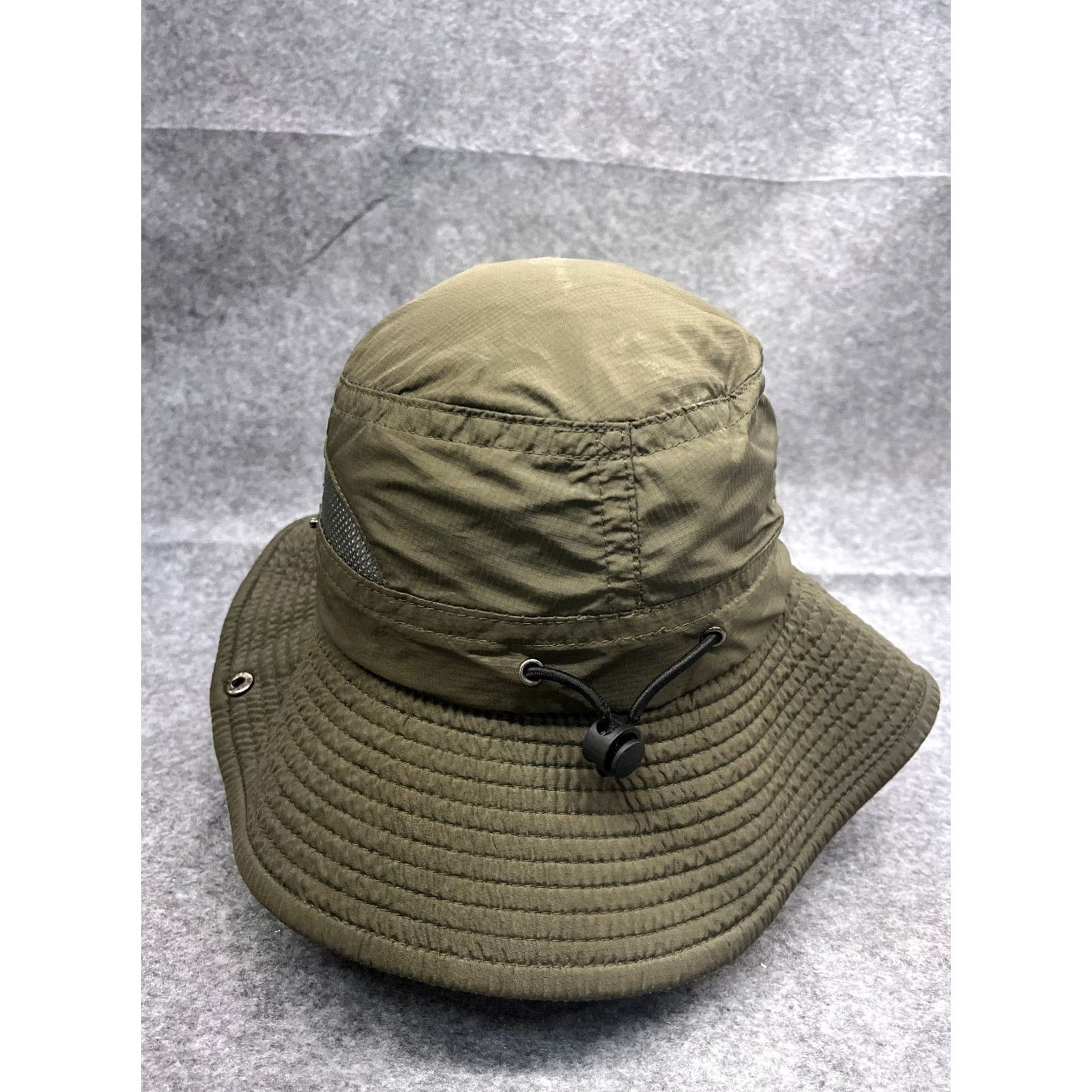 Vintage Outdoors Adult One Size Green Sun Hat Hat/Cap Camp Beach Outdoor Knits Polyester 100% Adjustable, Sun, Travel, Activewear Mens Womens Size ONE SIZE - 7 Thumbnail