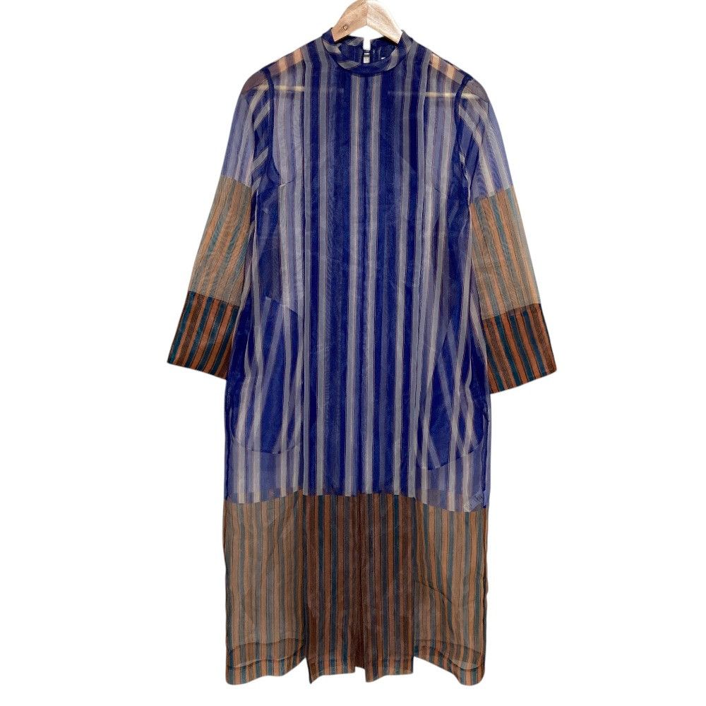 Other Other Telma Sheer Stripe Dress Textile Dresses DUTY FREE for USA Size ONE SIZE - 1 Thumbnail