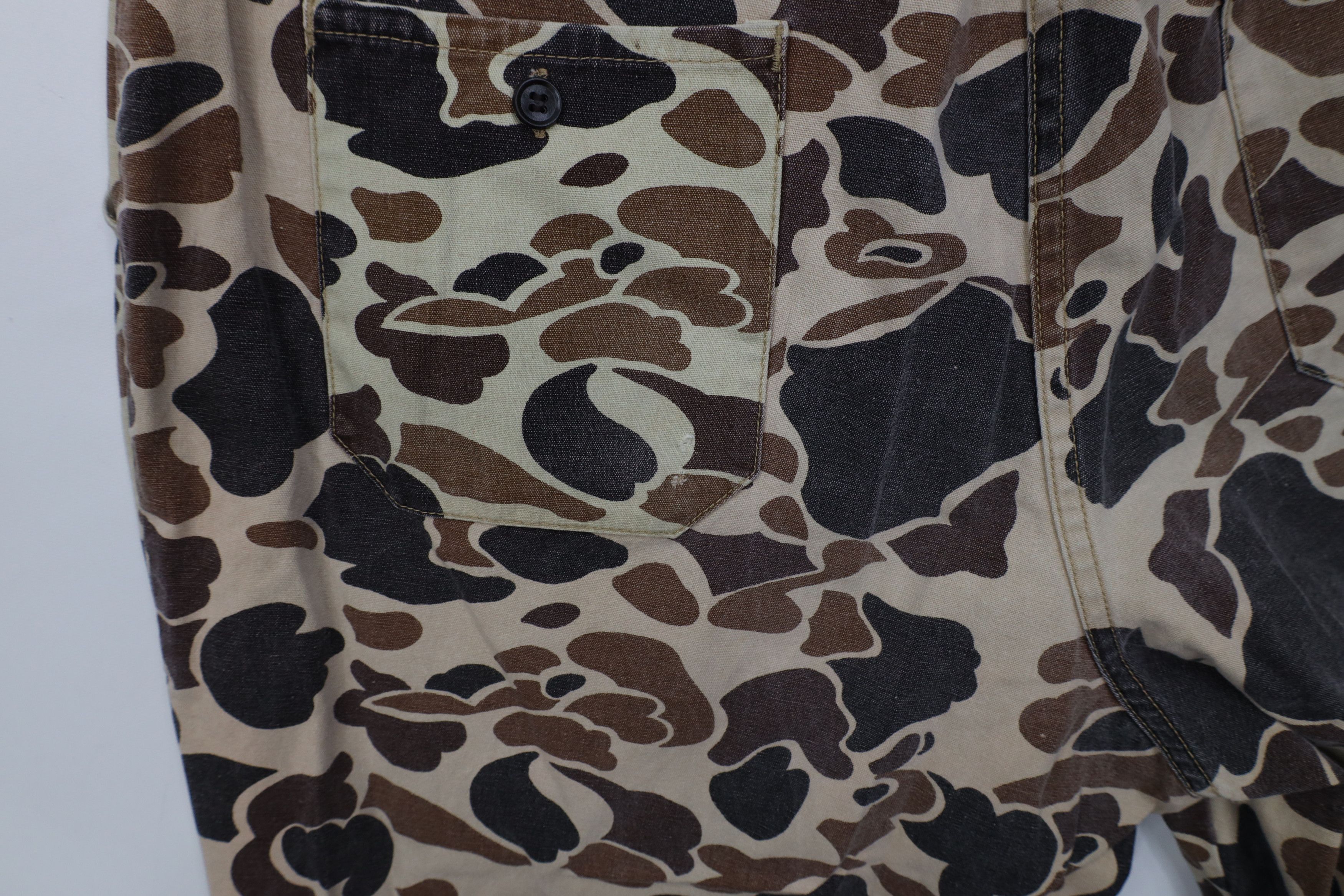 Vintage Vintage 70s 80s Streetwear Duck Camouflage Wide Leg Pants Size US 36 / EU 52 - 15 Thumbnail