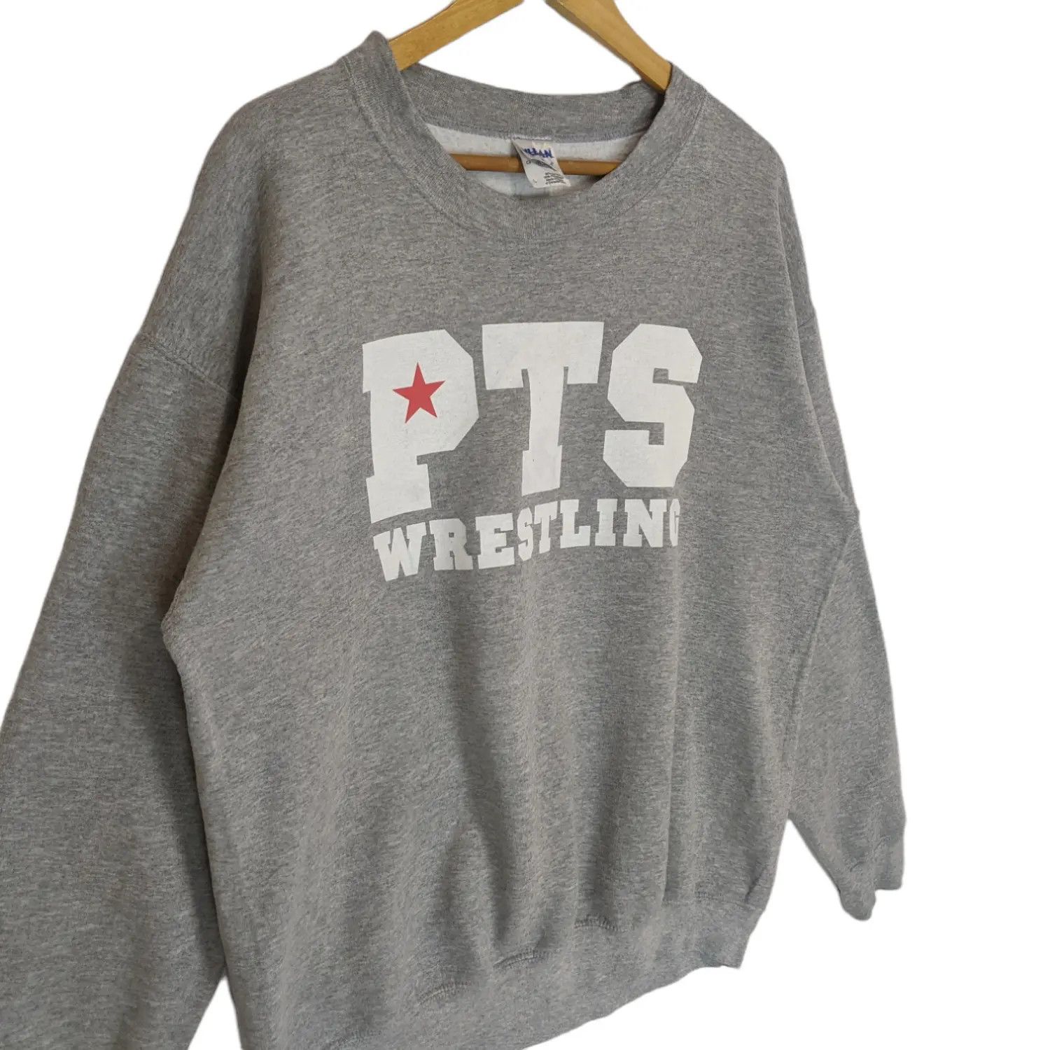 WWE PTS WRESTLING WWE WWF Big Spell Out Jumper Sweatshirt Size US L / EU 52-54 / 3 - 3 Thumbnail