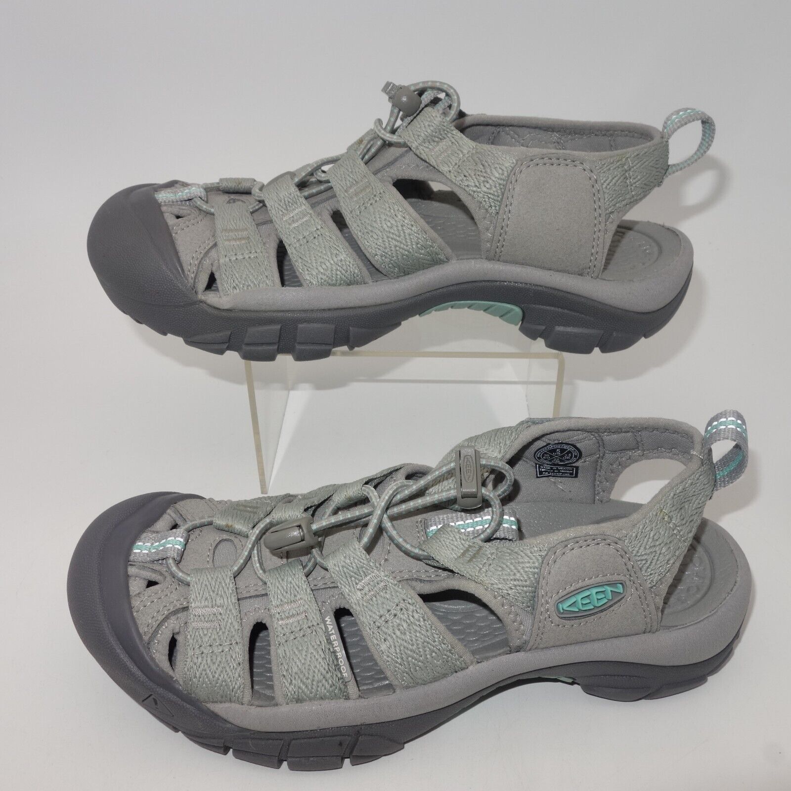 KEEN NEW KEEN Newport H2O Closed Toe Water Sandals Grey Ocean Size US 5 / IT 35 - 2 Thumbnail