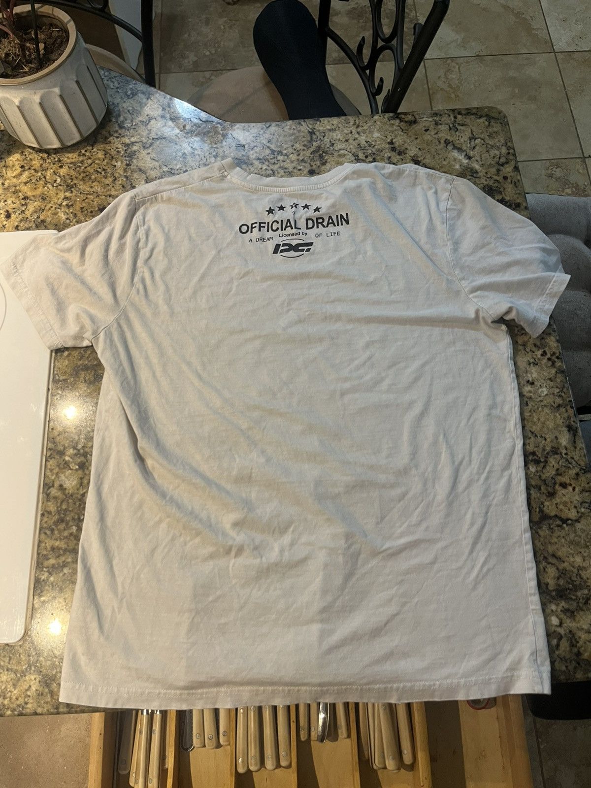 Drain Gang 2019 Bladee Laser Logo Tee Size US XL / EU 56 / 4 - 2 Thumbnail