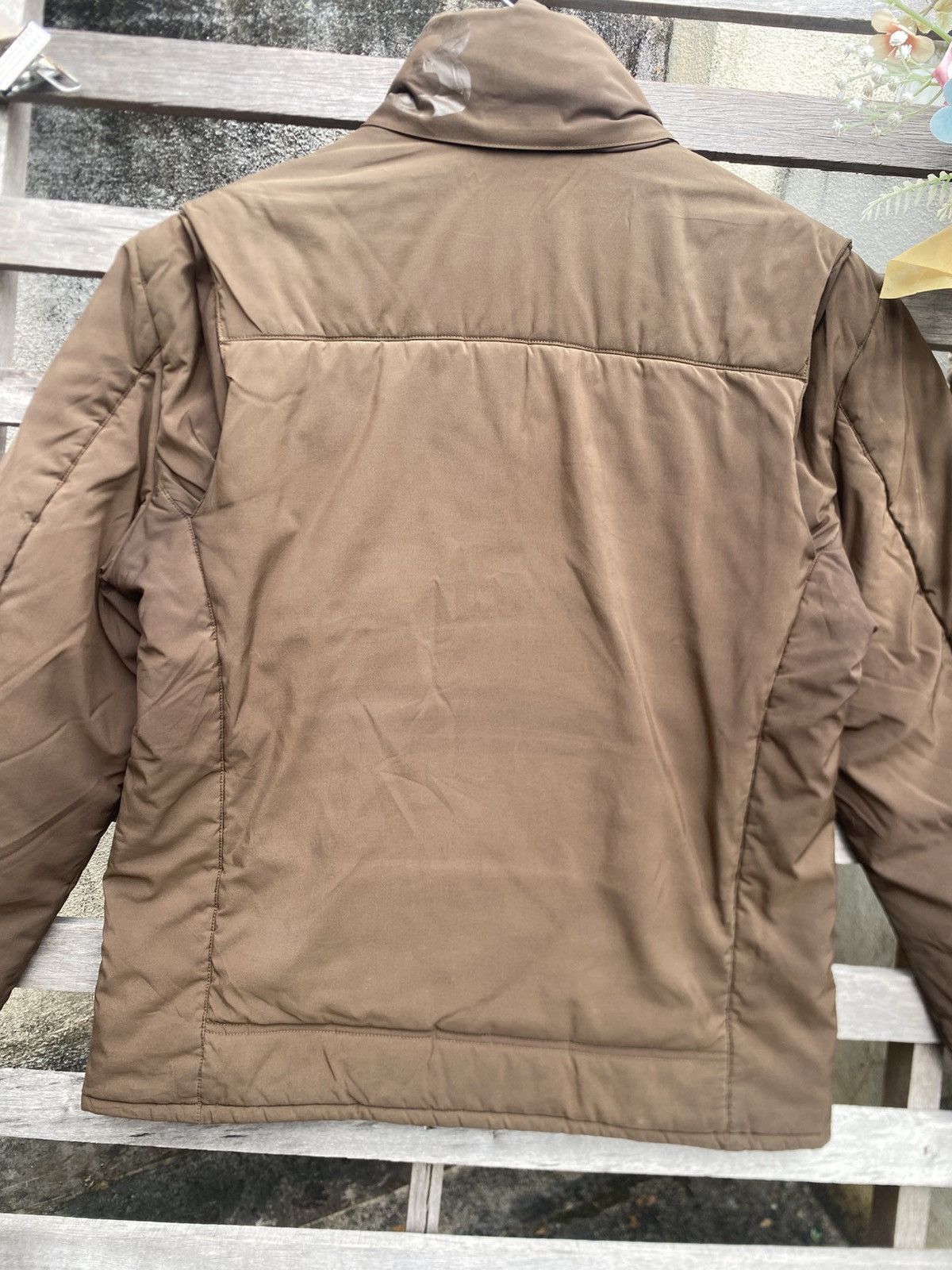 Yohji Yamamoto Vintage Y2K Y-3 Yohji Yamamoto Quilted Sunfaded Jacket Brown Size US S / EU 44-46 / 1 - 11 Thumbnail