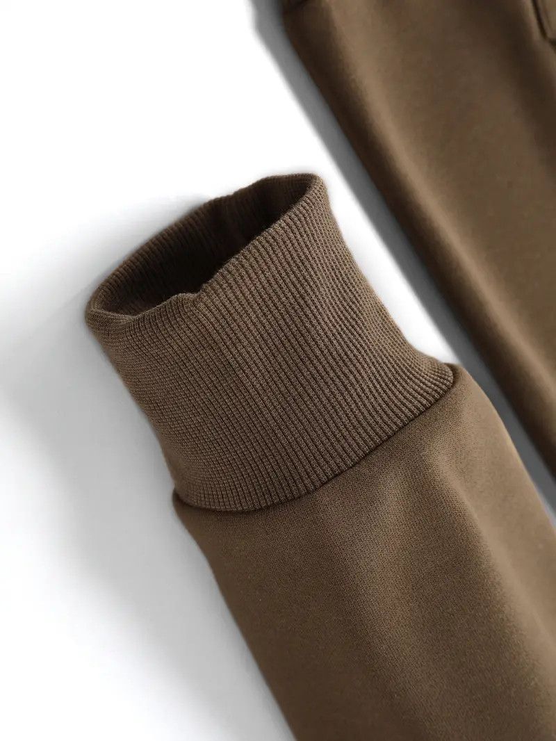 The Unbranded Brand Brown Faith Over Fear Hoodie Soft Polyester, Kangaroo Pocket Size US L / EU 52-54 / 3 - 3 Thumbnail