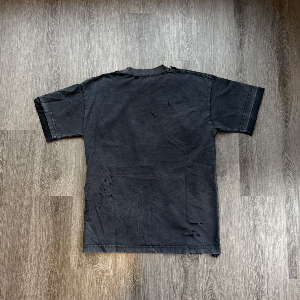 Balenciaga Balenciaga Maison Distressed T-shirt *XS Size US XS / EU 42 / 0 - 2 Thumbnail