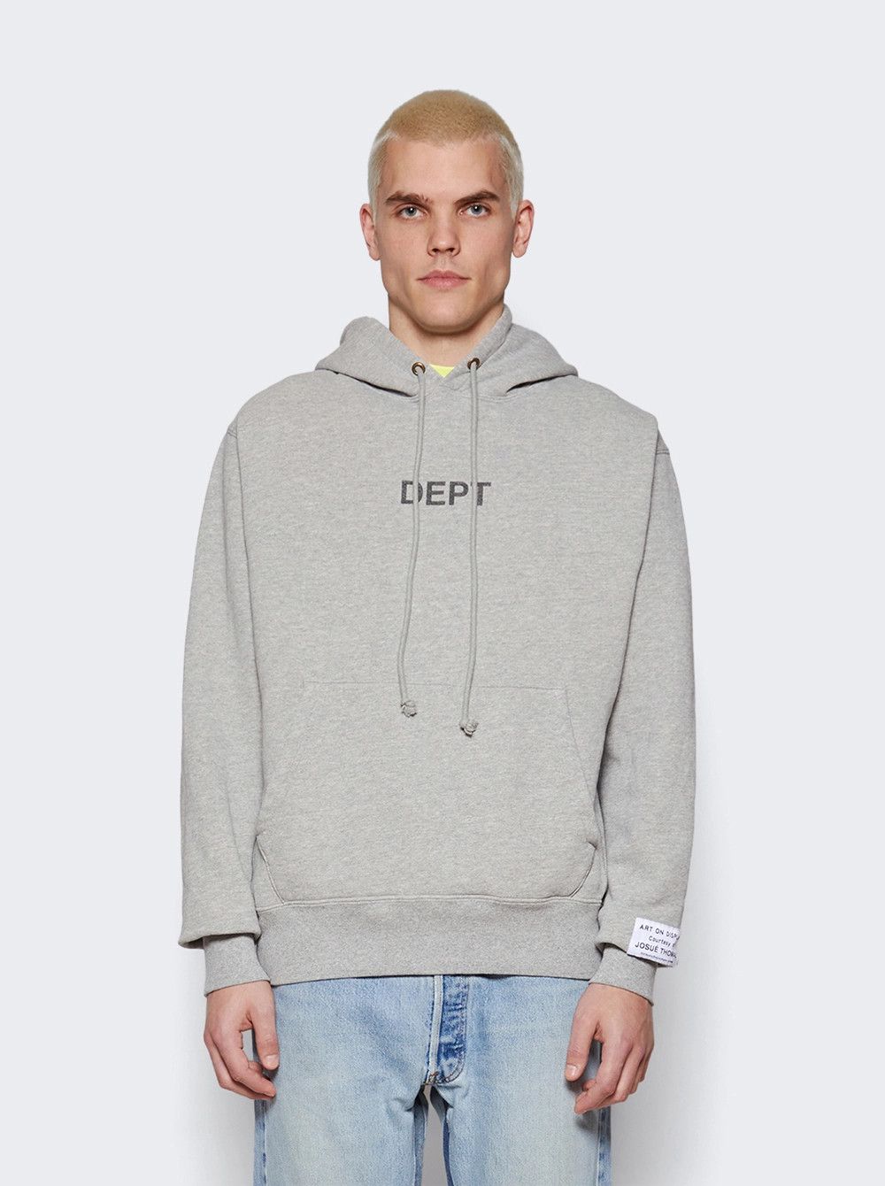 Gallery Dept. o1gr1nt0426 Dept Logo Hoodie in Heather Grey Size US L / EU 52-54 / 3 - 3 Thumbnail