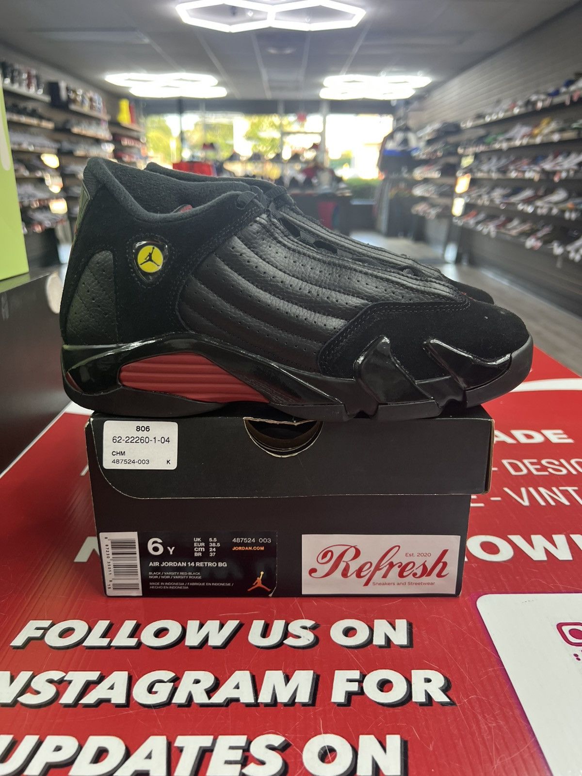 Air Jordan 14 Last Shot Size 6y