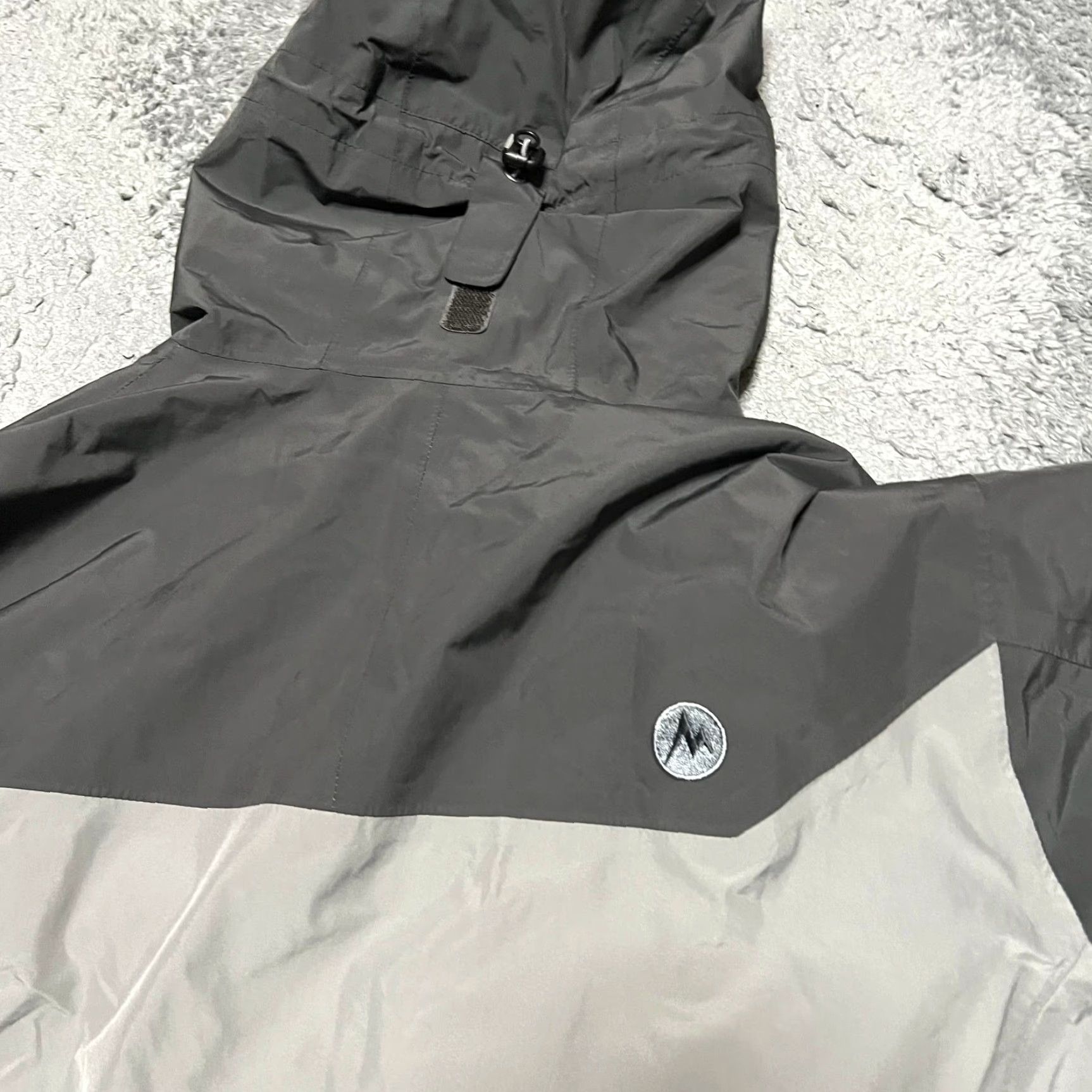 Marmot Marmot Jacket Mens Medium Gray Lightweight Hooded Windbreaker stain Size US M / EU 48-50 / 2 - 5 Thumbnail