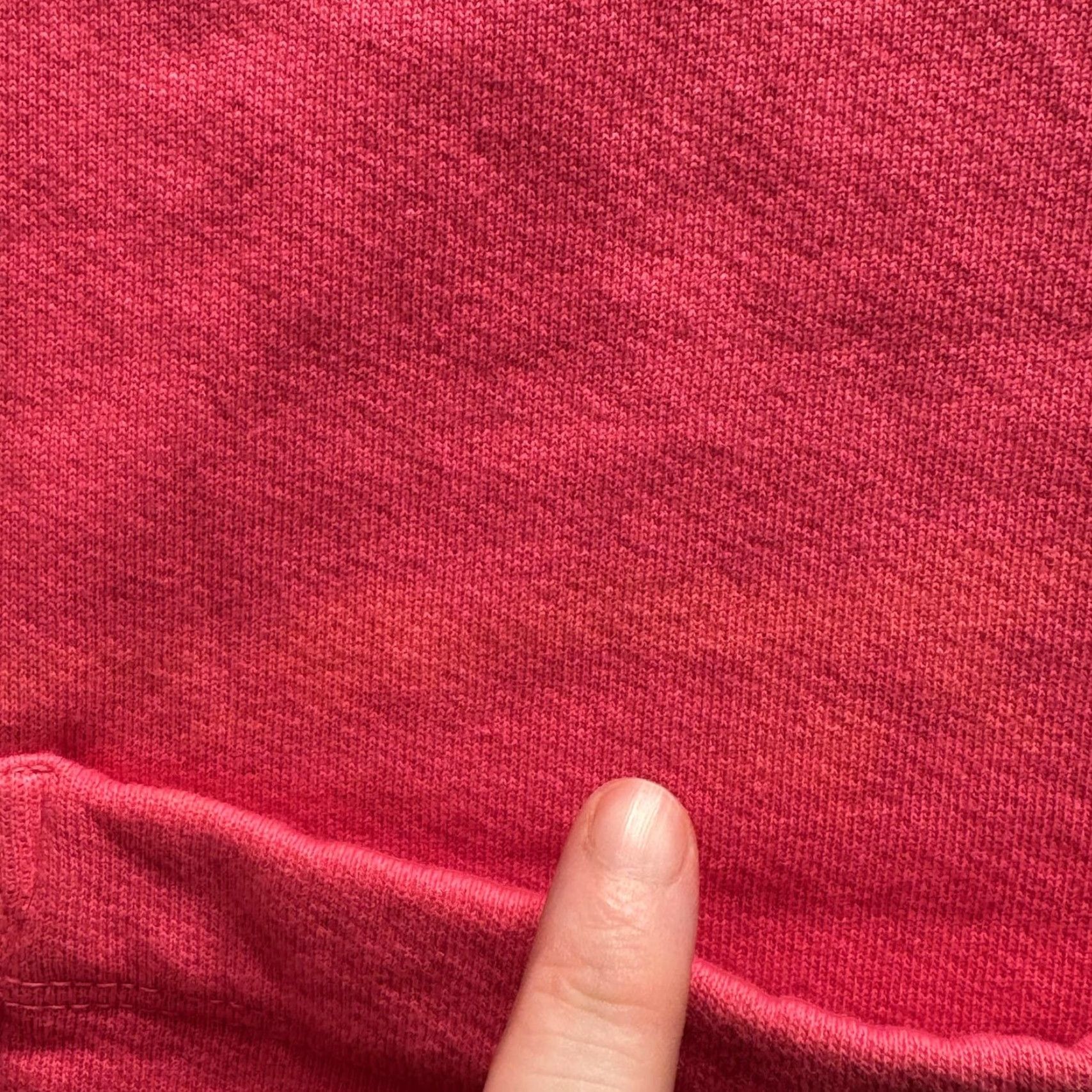 Vintage Raquel Allegra Sweater Cardigan Womens XS0 Pink Terry V-Neck Pockets Relaxed Fit Size XS / US 0-2 / IT 36-38 - 3 Thumbnail