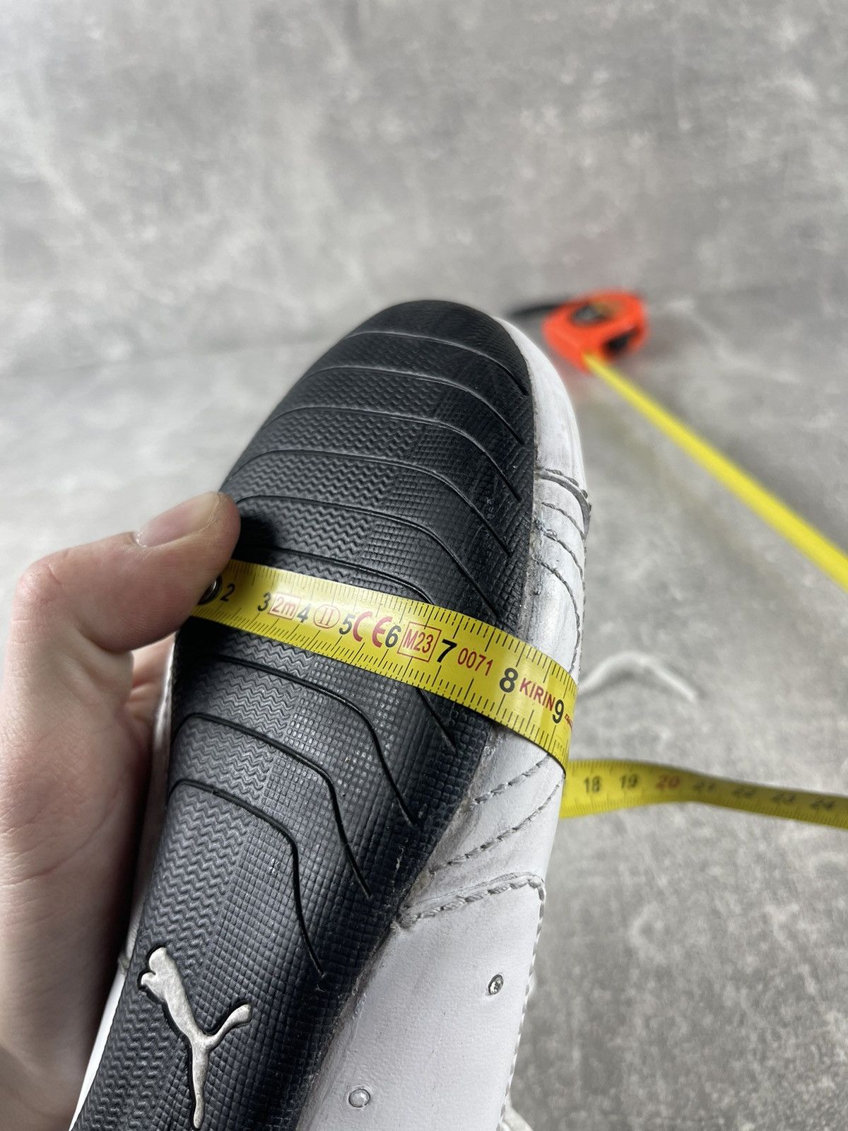 Puma Puma Vintage Y2K Leather Motorsport Racing Shoes White EU 38 Size US 7.5 / IT 37.5 - 13 Thumbnail