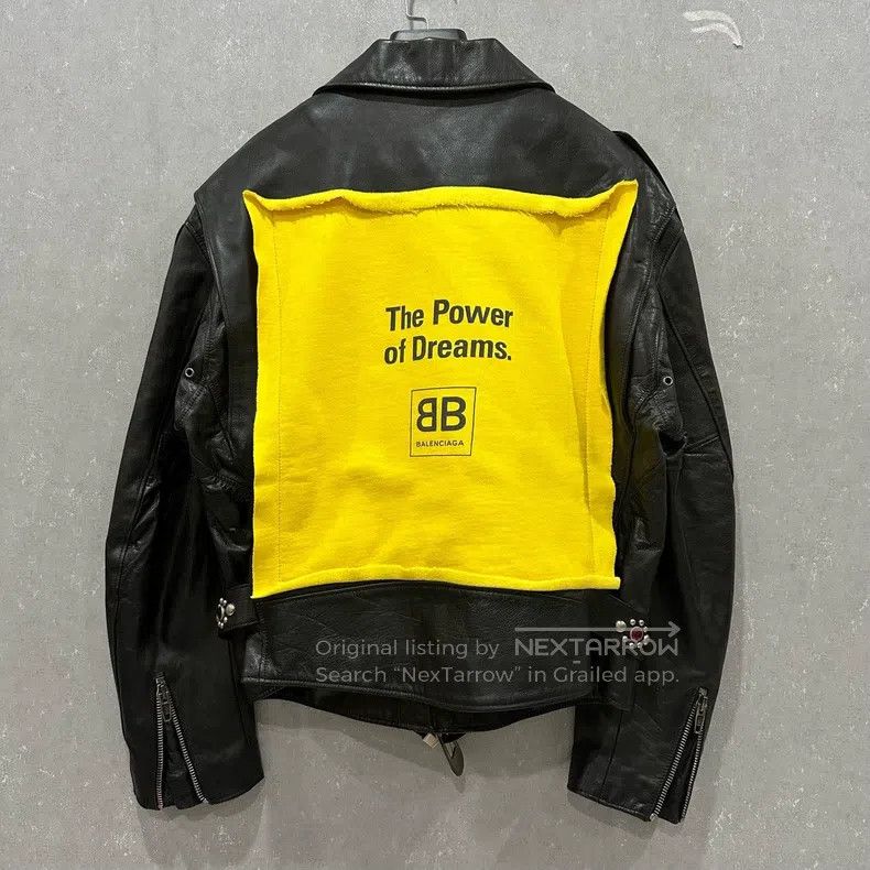 Balenciaga Balenciaga Leather Jacket Size US S / EU 44-46 / 1 - 2 Thumbnail